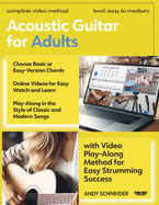 Acoustic Guitar for Adults: with Video Play-Along Method for Easy Strumming Success