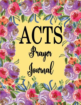 ACTS Prayer Journal - Black & White: 120 A.C.TS. Pages, 8.5x11 Prayer Journal For Women And Teen Girls, Christian Notebooks For Women - Journals, Nimble Muse