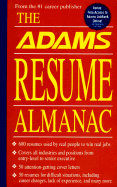 Adams Resume Almanac - Adams, Robert