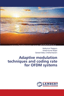 Adaptive modulation techniques and coding rate for OFDM systems