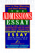 Admissions Essay - Revised