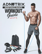 Adnutrix Resistance Bands Workout Guide: with Tracker Log