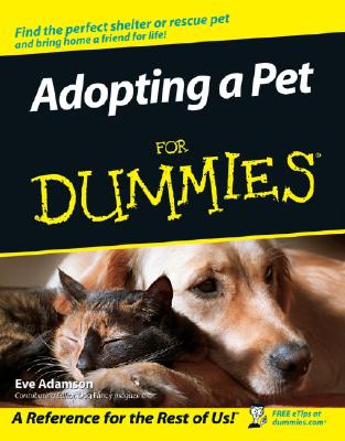 Adopting a Pet for Dummies - Adamson, Eve, MFA