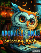 Adorable owls coloring book