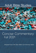 Adult Bible Study Commentary Fall 2021