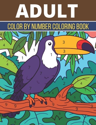 Adult Color By Number Coloring Book: An Adult Coloring Book with Fun