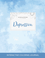 Adult Coloring Journal: Depression (Nature Illustrations, Clear Skies)