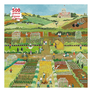 Adult Jigsaw Puzzle Judy Joel: Allotments, 2012 (500 Pieces): 500-Piece Jigsaw Puzzles