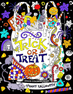 Adults Coloring Book: Spooky Halloween Fun and Relaxing Designs