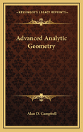 Advanced Analytic Geometry