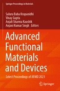 Advanced Functional Materials and Devices: Select Proceedings of AFMD 2021
