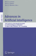 Advances in Artificial Intelligence: 14th Conference of the Spanish Association for Artificial Intelligence, CAEPIA 2011, La Laguna, Spain, November 7-11, 2011. Proceedings