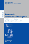 Advances in Computational Intelligence: 11th Mexican International Conference on Artificial Intelligence, MICAI 2012, San Luis Potosi, Mexico, October 27 - November 4, 2012. Revised Selected Papers, Part II
