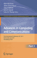 Advances in Computing and Communications, Part I: First International Conference, ACC 2011, Kochi, India, July 22-24, 2011. Proceedings, Part I