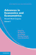 Advances in Economics and Econometrics: Volume 2: Eleventh World Congress