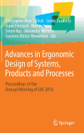 Advances in Ergonomic Design of Systems, Products and Processes: Proceedings of the Annual Meeting of Gfa 2016