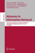 Advances in Information Retrieval: 36th European Conference on IR Research, ECIR 2014, Amsterdam, The Netherlands, April 13-16, 2014, Proceedings