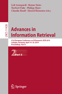 Advances in Information Retrieval: 41st European Conference on IR Research, Ecir 2019, Cologne, Germany, April 14-18, 2019, Proceedings, Part II