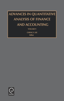 Advances in Quantitative Analysis of Finance and Accounting - Lee, Cheng-Few (Editor)