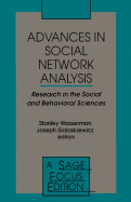 Advances in Social Network Analysis: Research in the Social and Behavioral Sciences