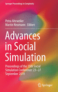 Advances in Social Simulation: Proceedings of the 15th Social Simulation Conference: 23-27 September 2019