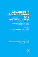 Advances in Social Theory and Methodology: Toward an Integration of Micro- And Macro-Sociologies