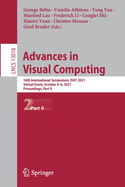 Advances in Visual Computing: 16th International Symposium, ISVC 2021, Virtual Event, October 4-6, 2021, Proceedings, Part I