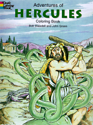 Adventures of Hercules Coloring Book - Blaisdell, Bob, and Green, John