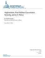 Afghanistan: Post-Taliban Governance, Security, and U.S. Policy