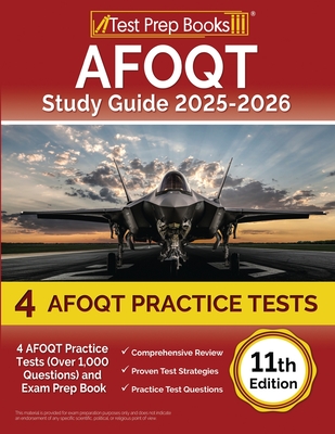 AFOQT Study Guide 2025-2026: 4 AFOQT Practice Tests (Over 1,000 Questions) and Exam Prep Book [11th Edition] - Morrison, Lydia