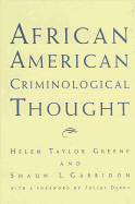 African American Criminological Thought