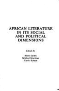 African Literature in Its Social & Political Dimensions