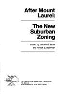After Mount Laurel: New Suburban Zoning