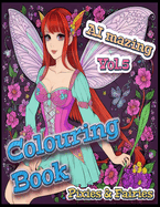 AI Mazing Volume 5 Colouring Book: Pixies & Fairies