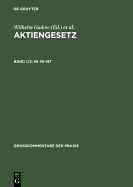 Aktiengesetz, Band 1/2,  76-147