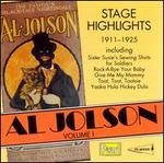 Al Jolson, Vol. 1: Stage Highlights 1911-1925