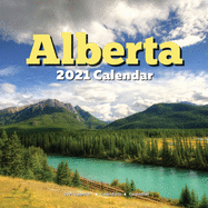 Alberta 2021 Calendar: CA Holidays English, French, Spanish - Canada Souvenir Gifts