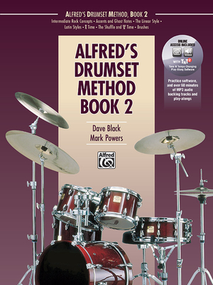 Alfred's Drumset Method, Bk 2: Book & Online Audio/Software - Black, Dave, and Powers, Mark
