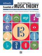 Alfred's Essentials of Music Theory: Complete Book Alto Clef (Viola) Edition, Comb Bound Book & 2 CDs