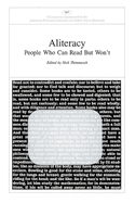 Aliteracy:: People Who Can Read But Won't