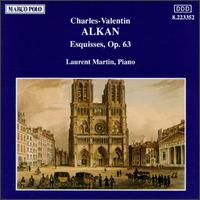 Alkan: Esquisses Op.63 - Laurent Martin (piano)