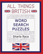 All Things British Word Search Puzzles