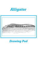 Alligator Drawing Pad