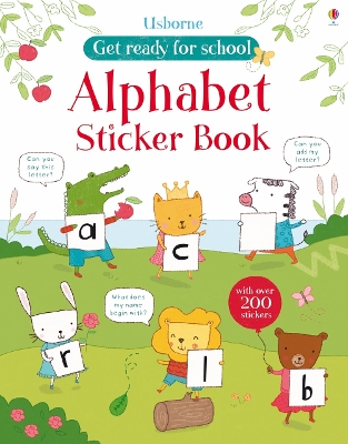 Alphabet Sticker Book - Greenwell, Jessica