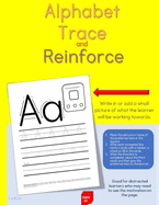 Alphabet Trace and Reinforce Workbook