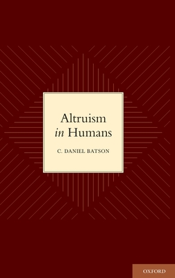 Altruism in Humans - Batson, C Daniel