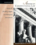 American Constitutional Law - Rossum, Ralph A, and Tarr, G Alan, Professor