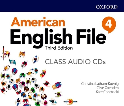 American English File: Level 4: Class Audio CDs - 