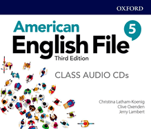 American English File: Level 5: Class Audio CDs