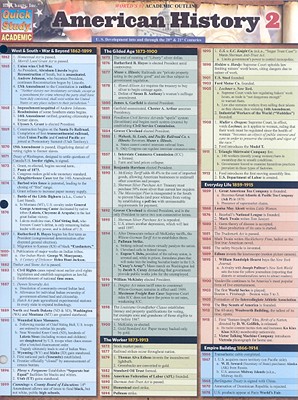 American History 2 (Updated) Laminated Reference Guides - Barcharts, and Hauer, Joe (Producer)